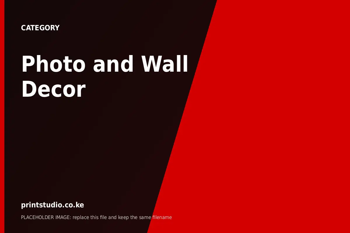 Photo and Wall Decor | Printstudio Photo and Wall Decor by Printstudio Kenya