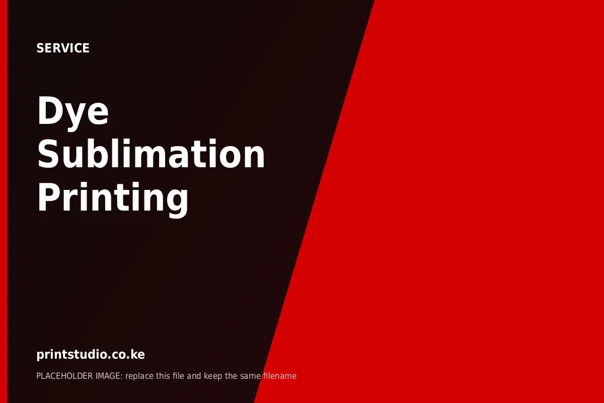 Dye Sublimation Printing | Printstudio Dye Sublimation Printing at Printstudio Kenya